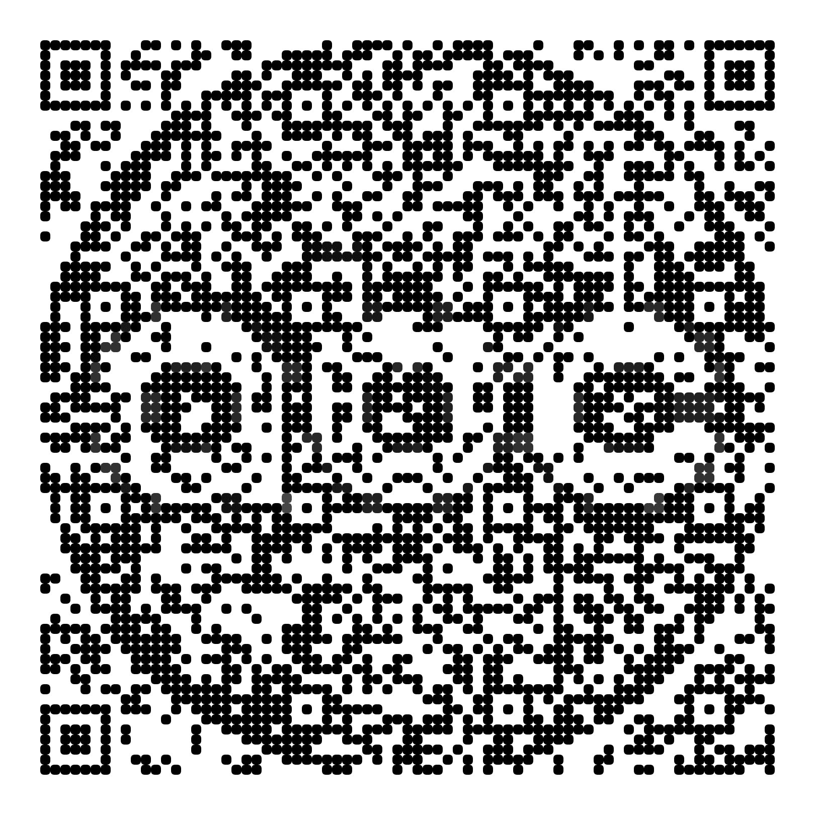 QR code with the abcnews.go.com logo built into the pattern, made with MosaicQR