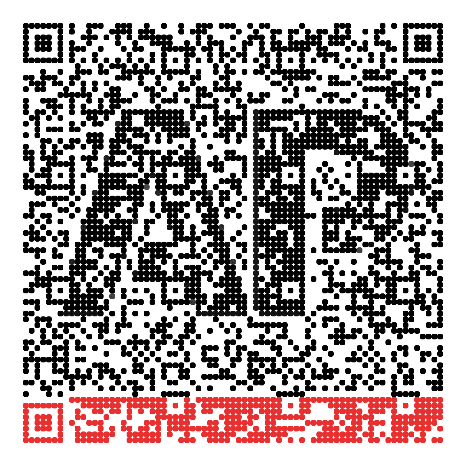 QR code with the apnews.com logo built into the pattern, made with MosaicQR