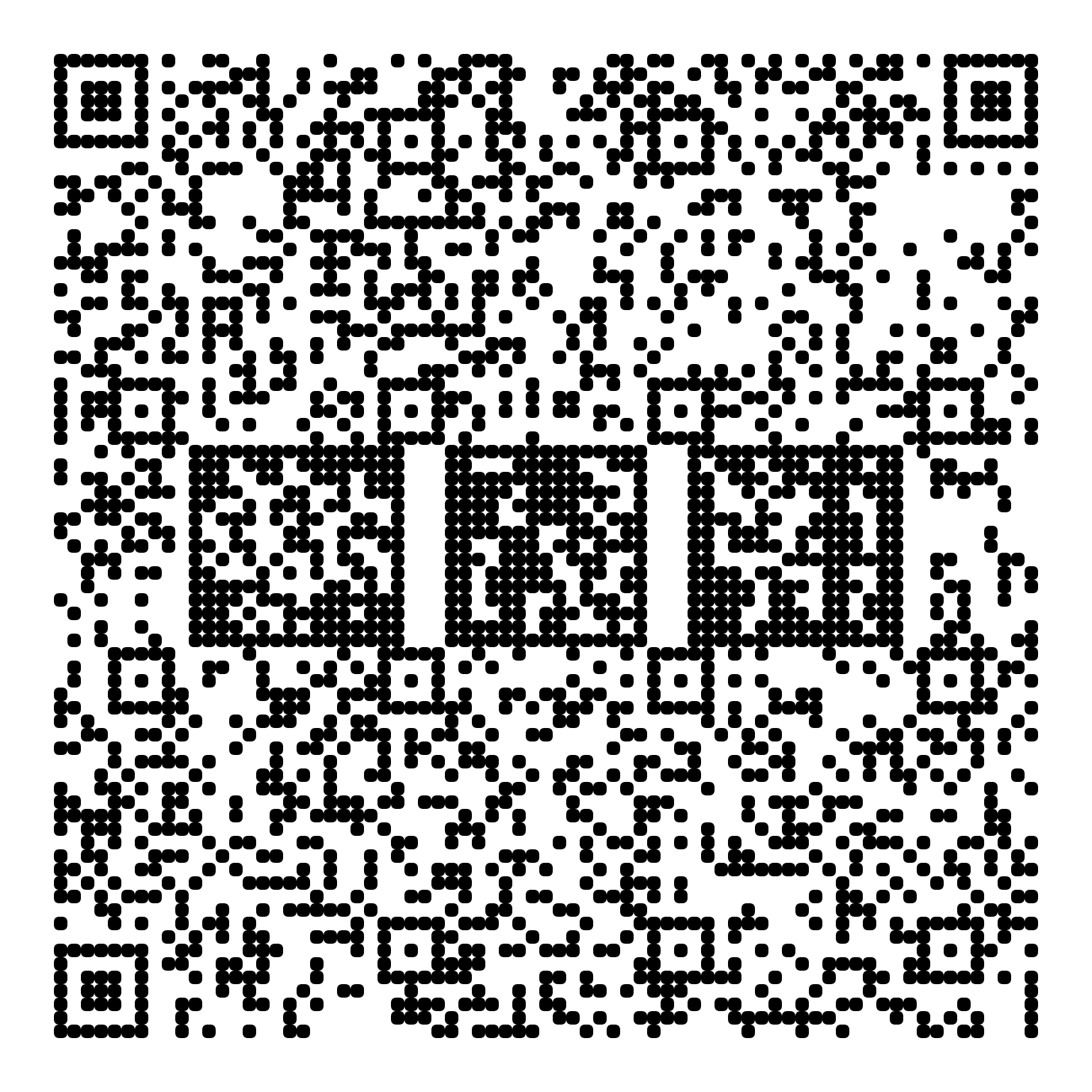 QR code with the bbc.com logo built into the pattern, made with MosaicQR