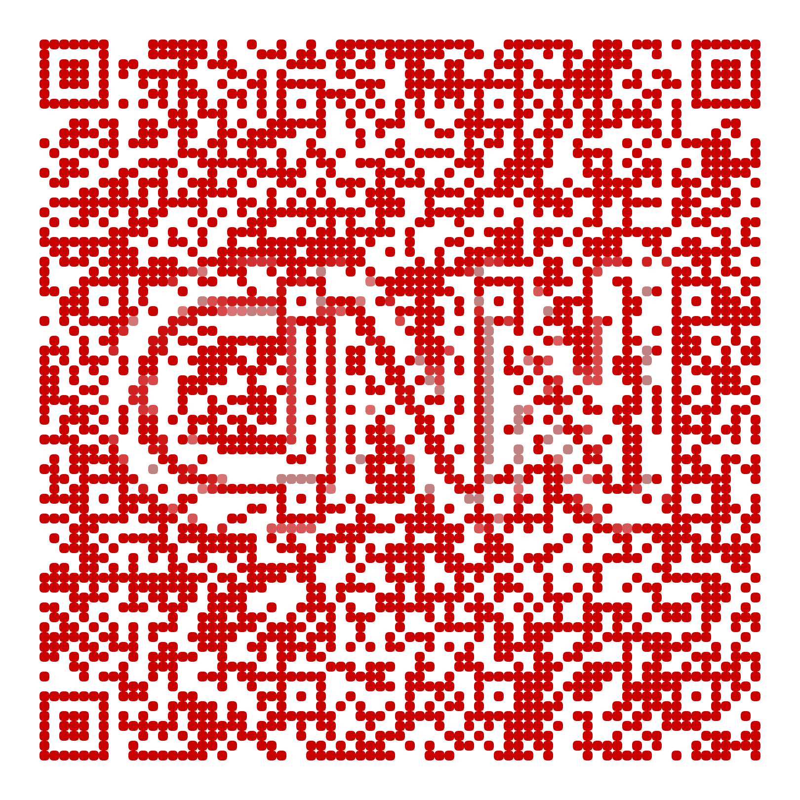 QR code with the cnn.com logo built into the pattern, made with MosaicQR