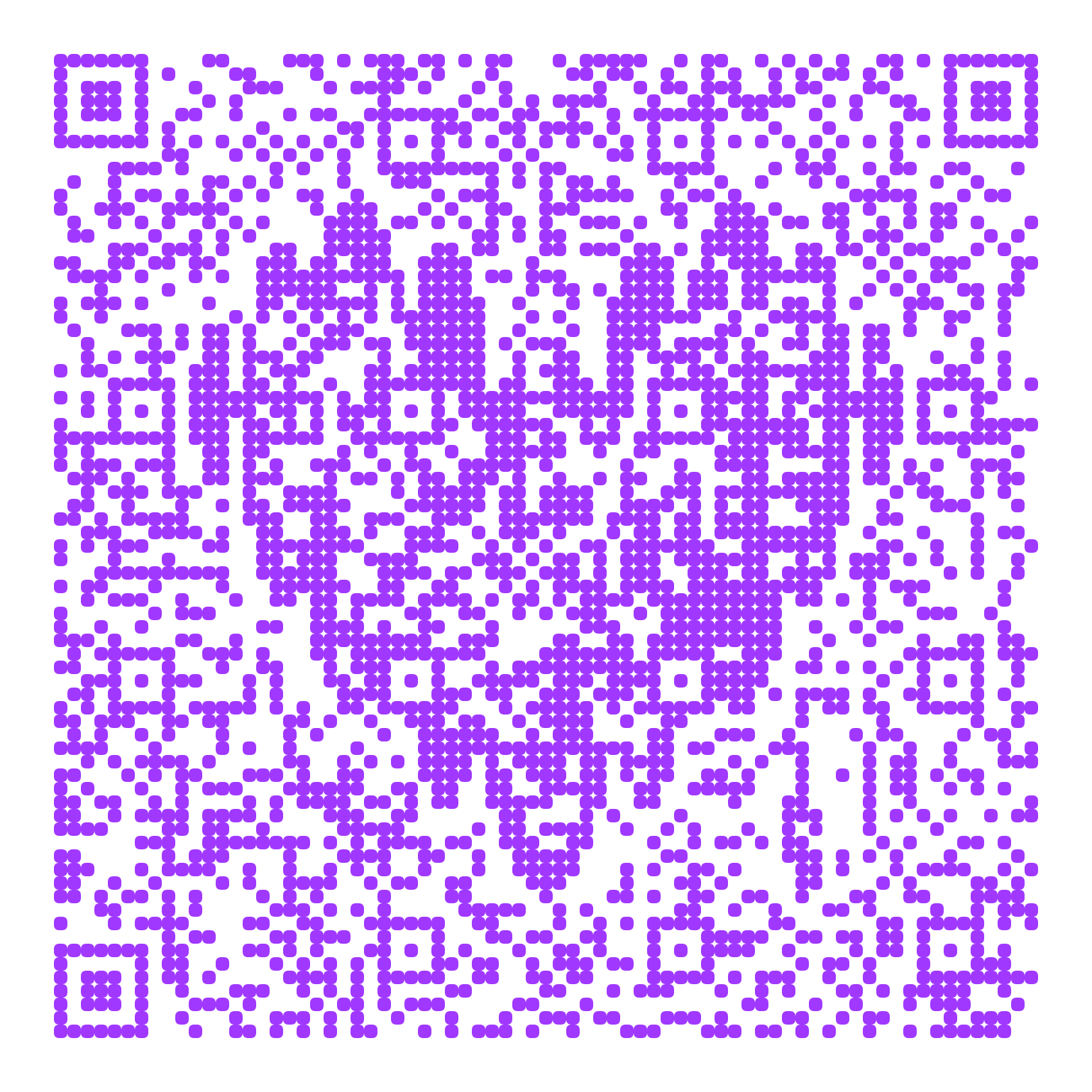 QR code with the deezer.com logo built into the pattern, made with MosaicQR