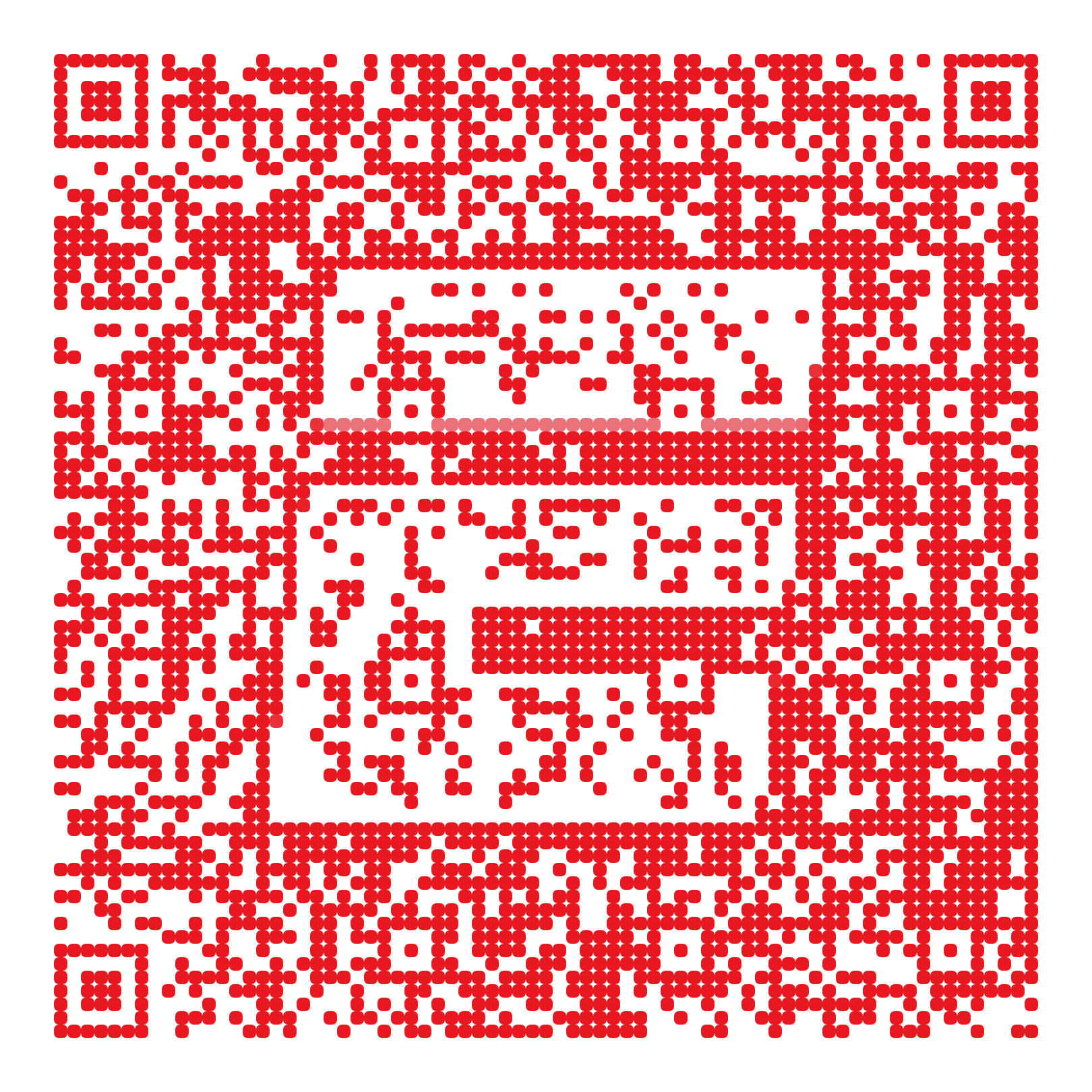 QR code with the espn.com logo built into the pattern, made with MosaicQR
