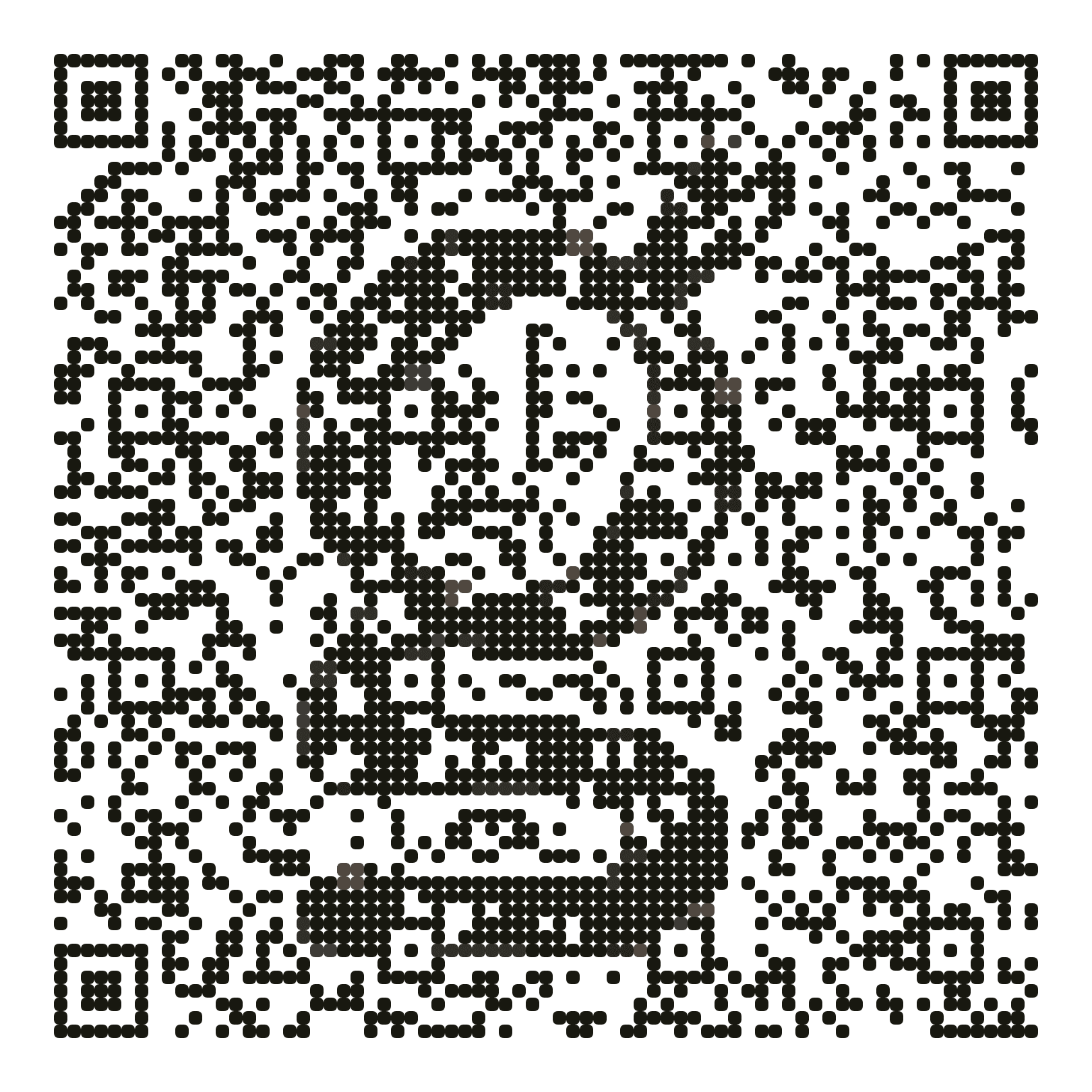 QR code with the goodreads.com logo built into the pattern, made with MosaicQR