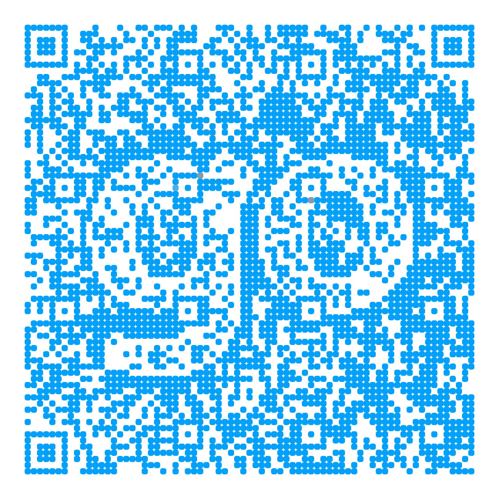 QR code with the gopuff.com logo built into the pattern, made with MosaicQR