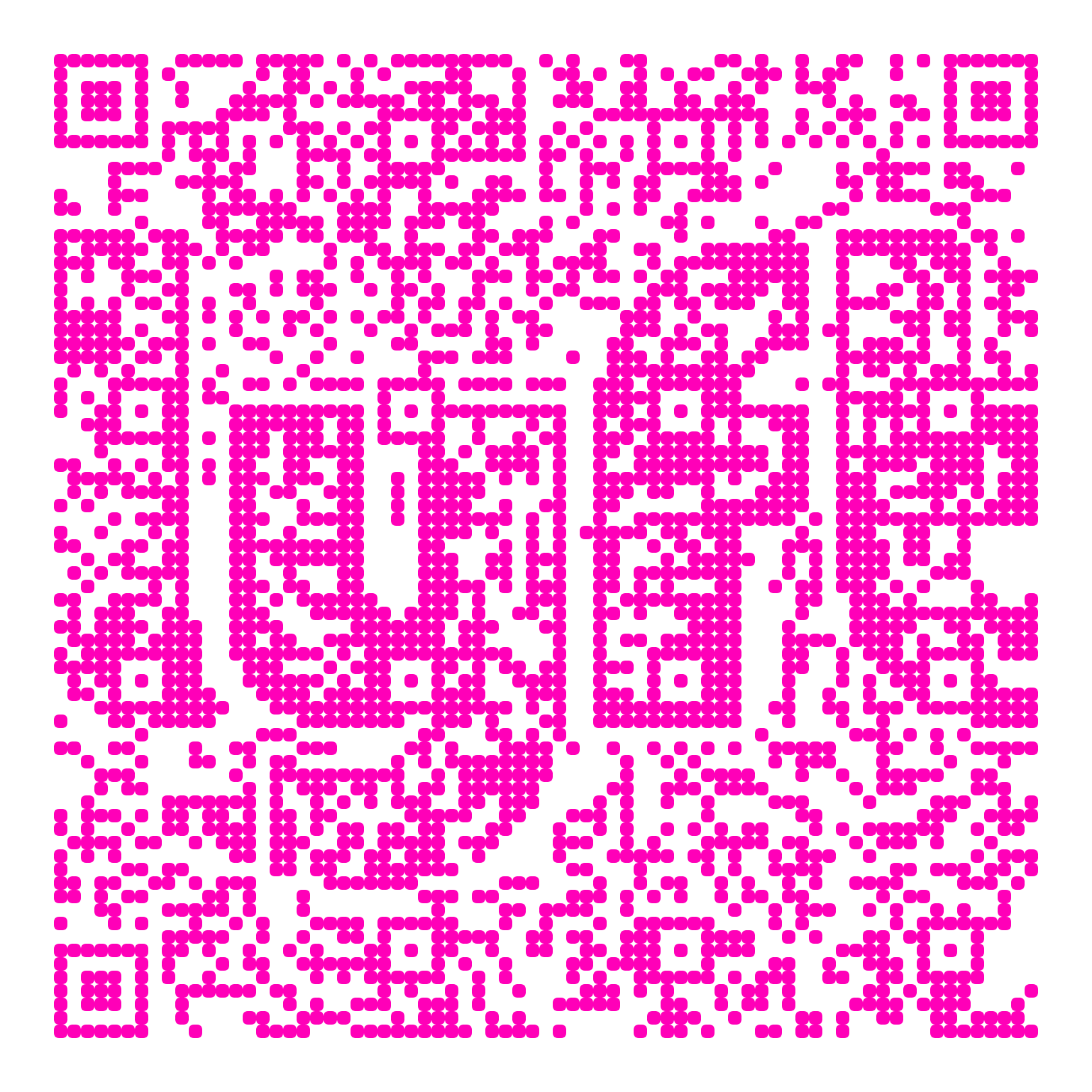 QR code with the lyft.com logo built into the pattern, made with MosaicQR
