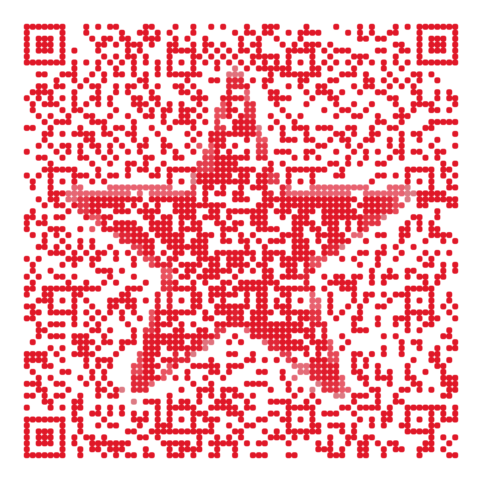QR code with the macys.com logo built into the pattern, made with MosaicQR