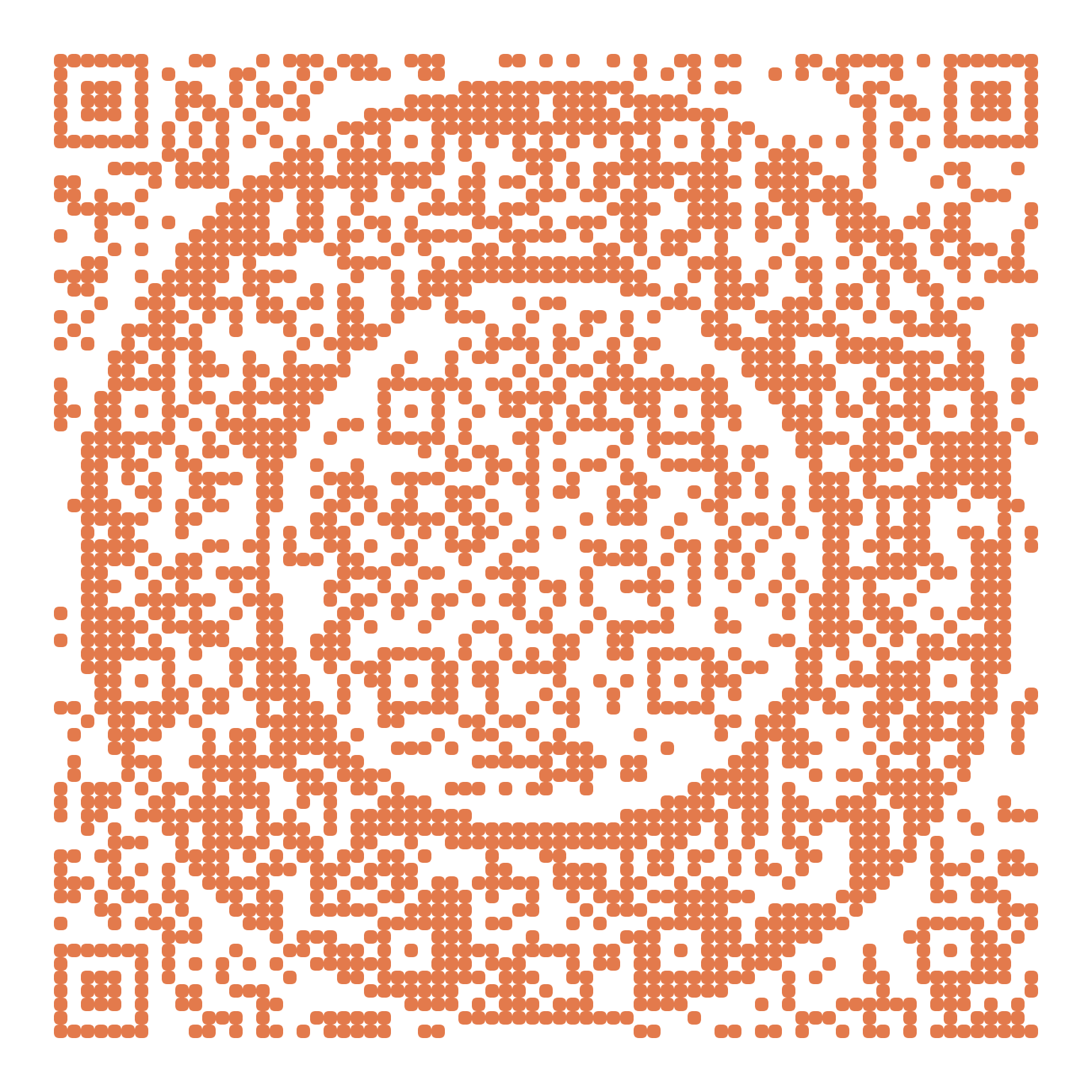 QR code with the marriott.com logo built into the pattern, made with MosaicQR