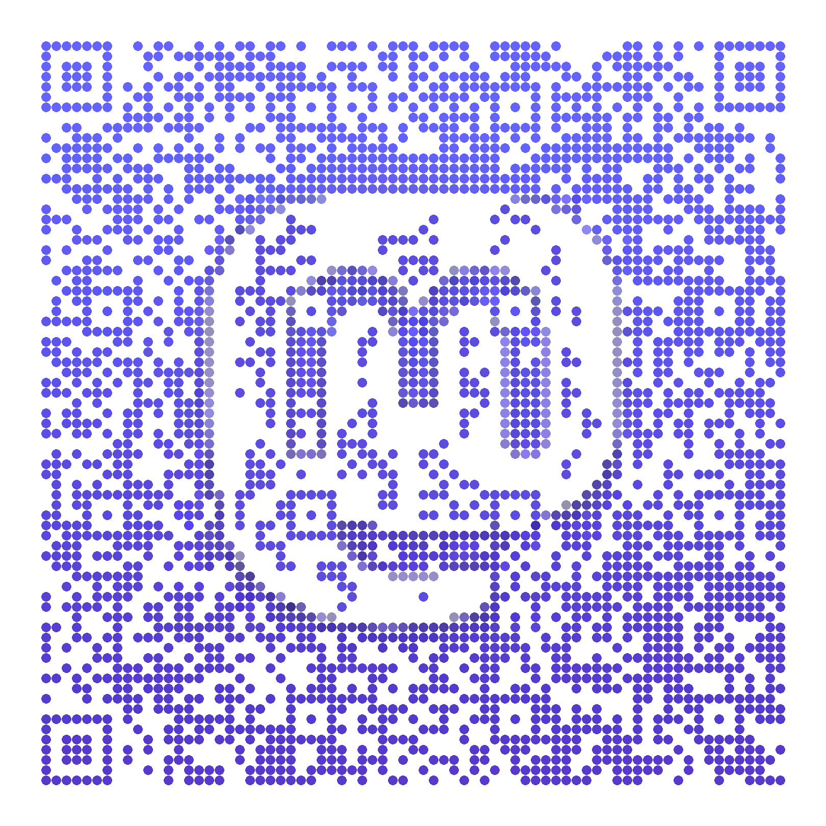 QR code with the mastodon.social logo built into the pattern, made with MosaicQR