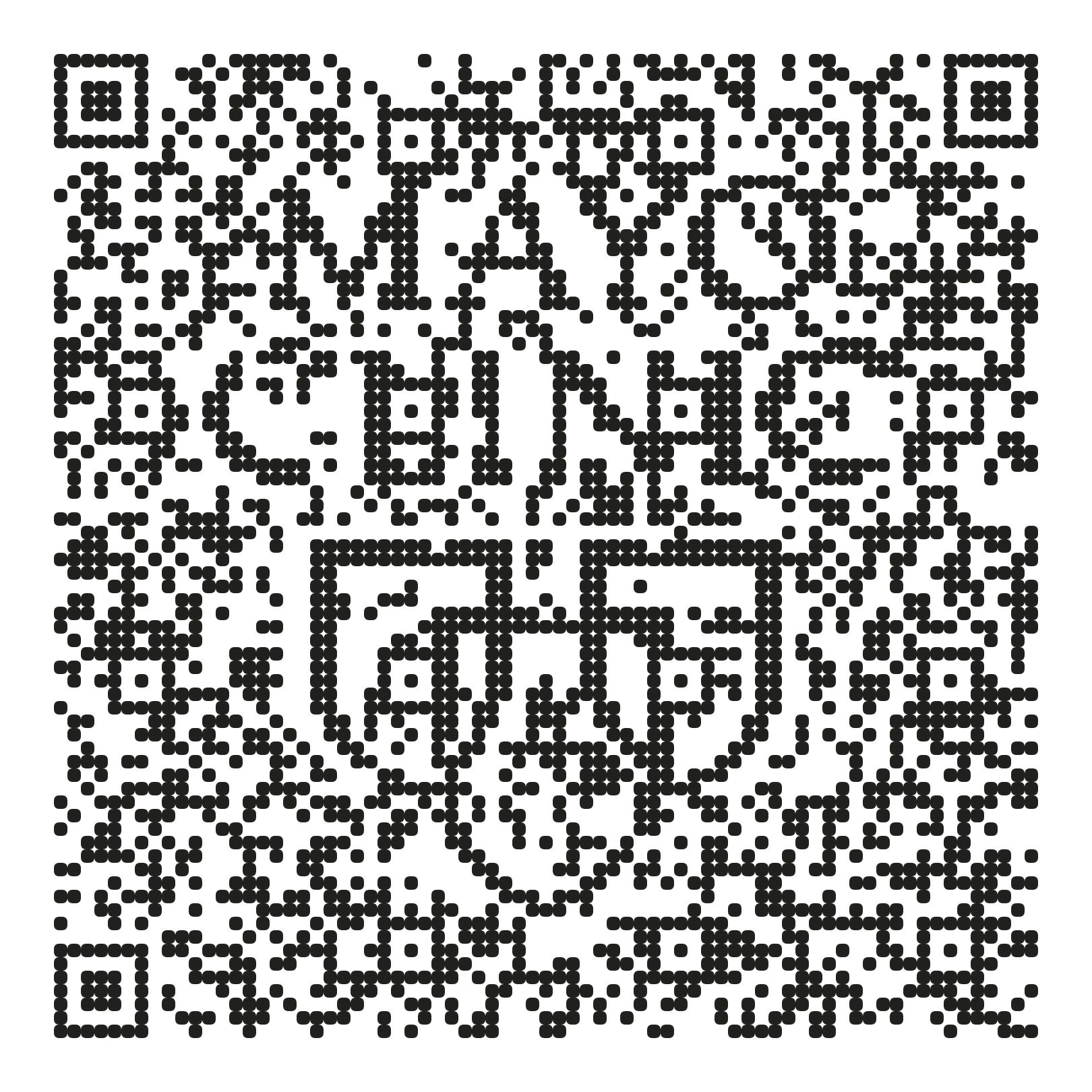 QR code with the mayoclinic.org logo built into the pattern, made with MosaicQR