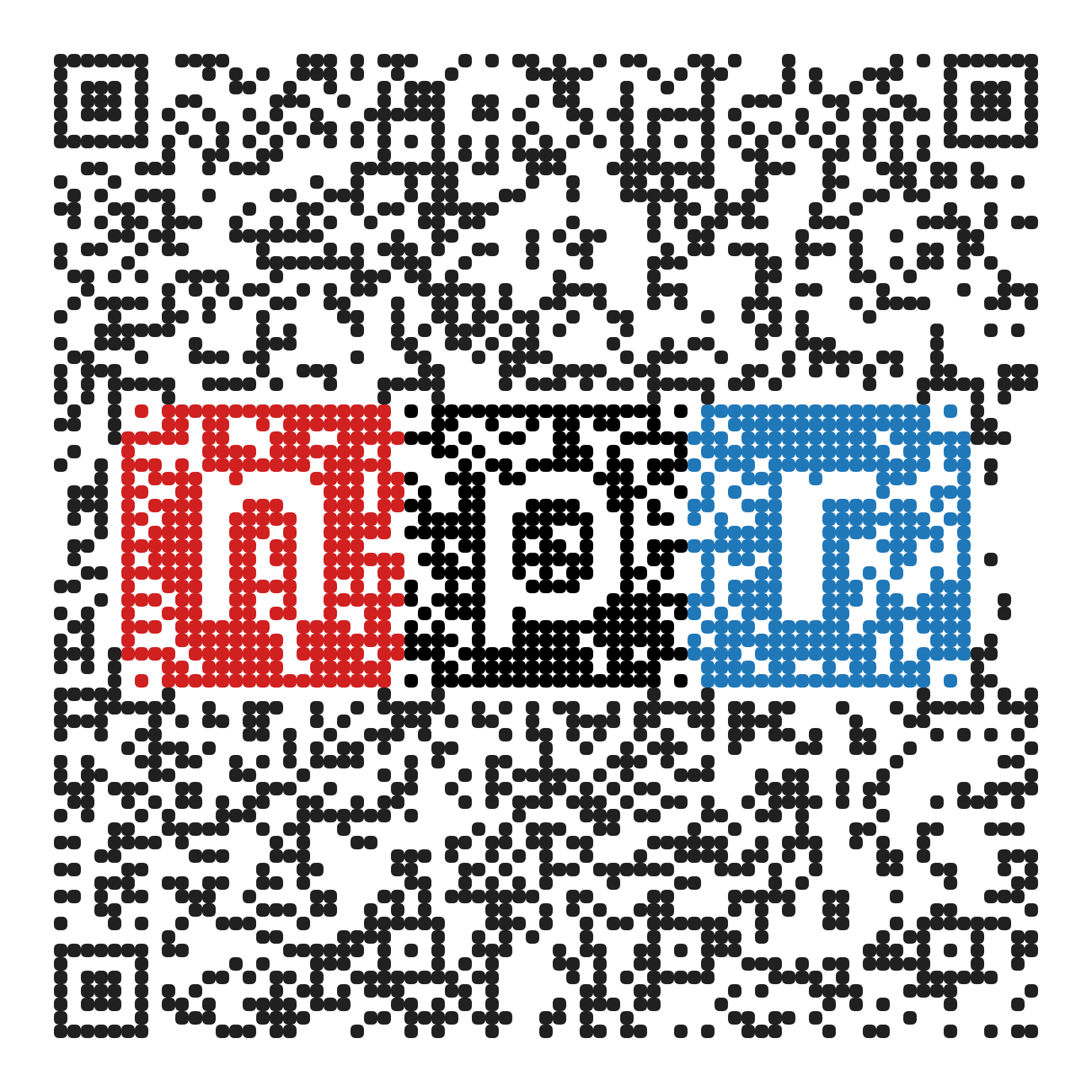 QR code with the npr.org logo built into the pattern, made with MosaicQR