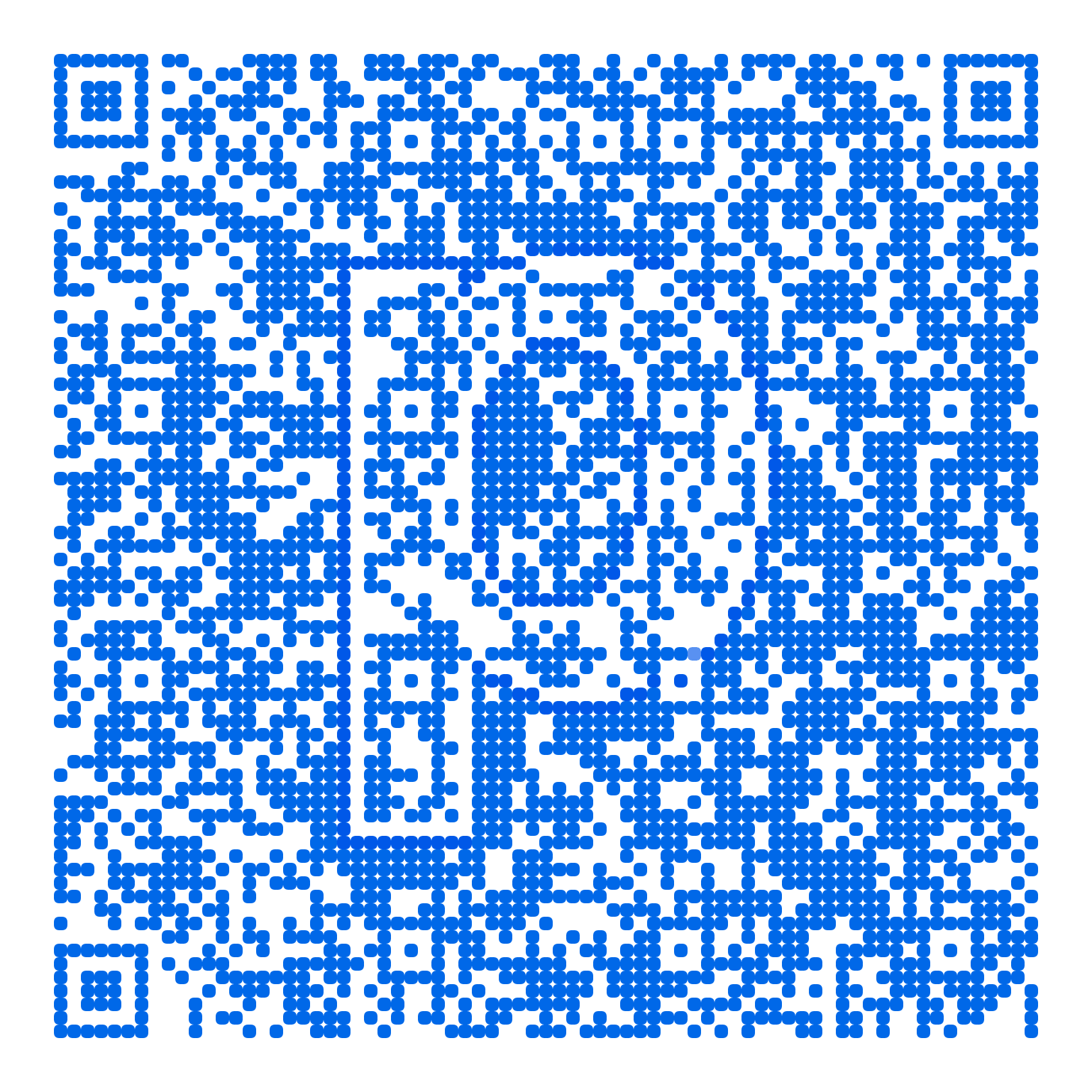 QR code with the priceline.com logo built into the pattern, made with MosaicQR