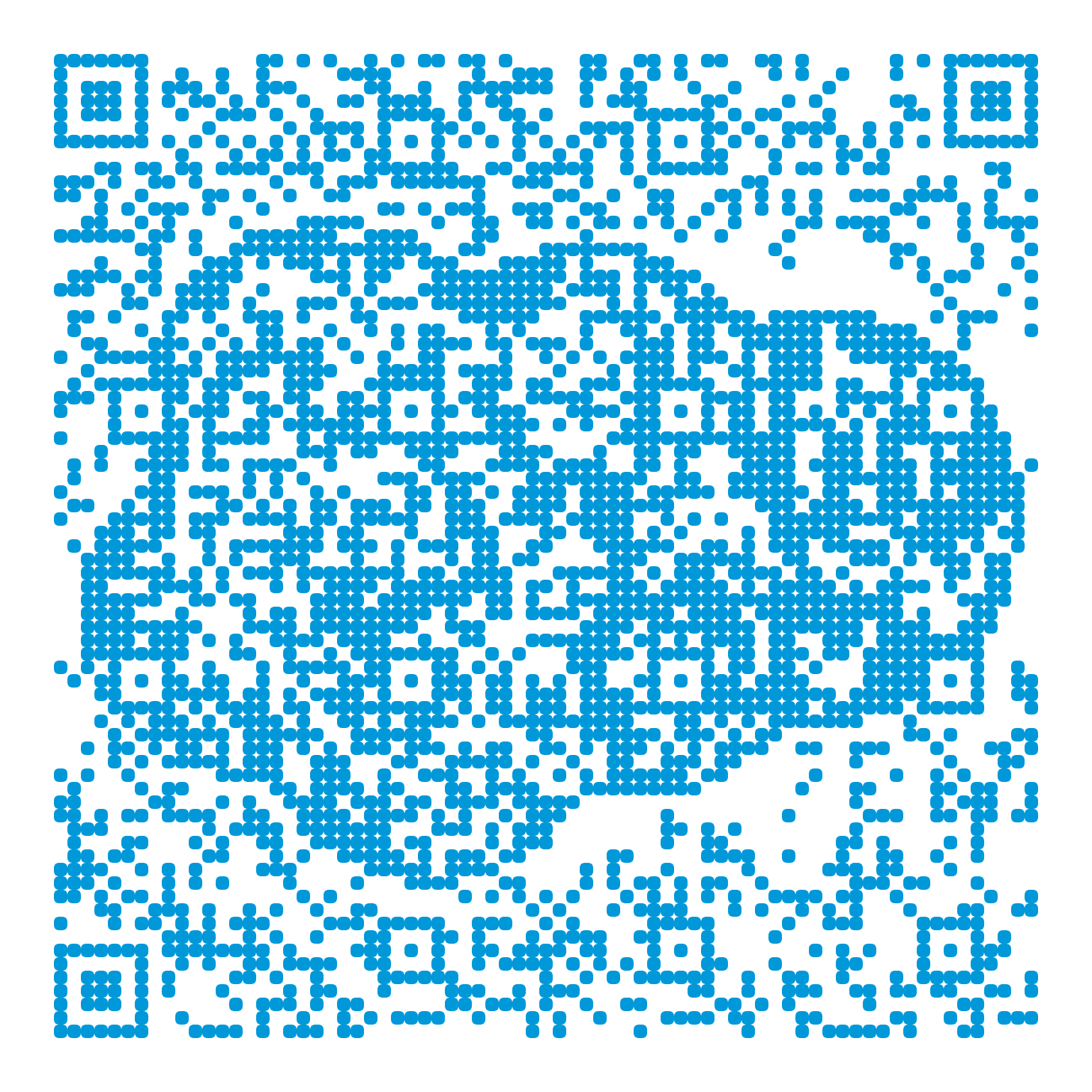 QR code with the salesforce.com logo built into the pattern, made with MosaicQR