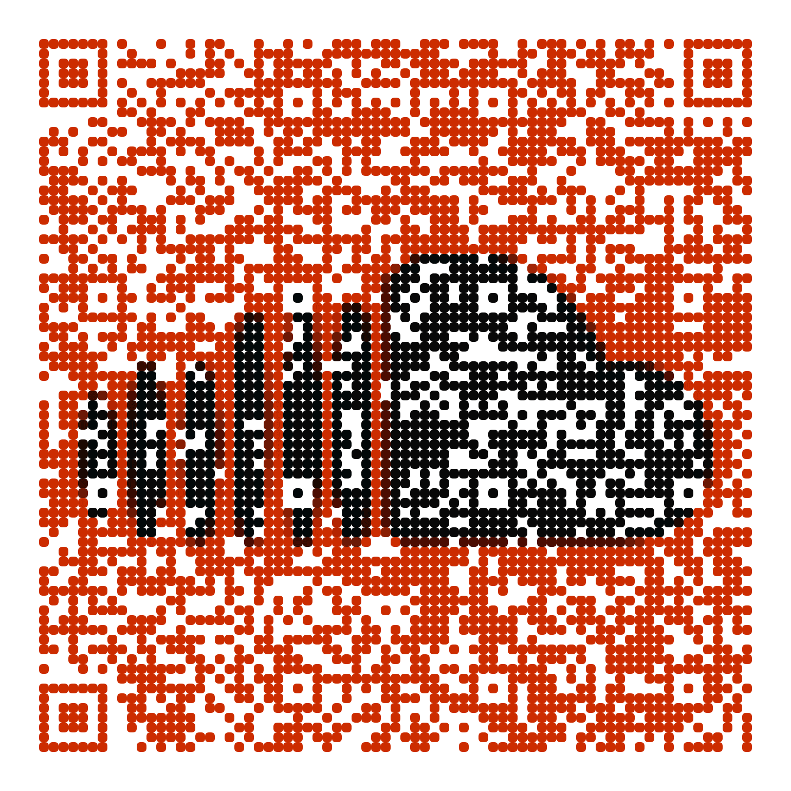 QR code with the soundcloud.com logo built into the pattern, made with MosaicQR