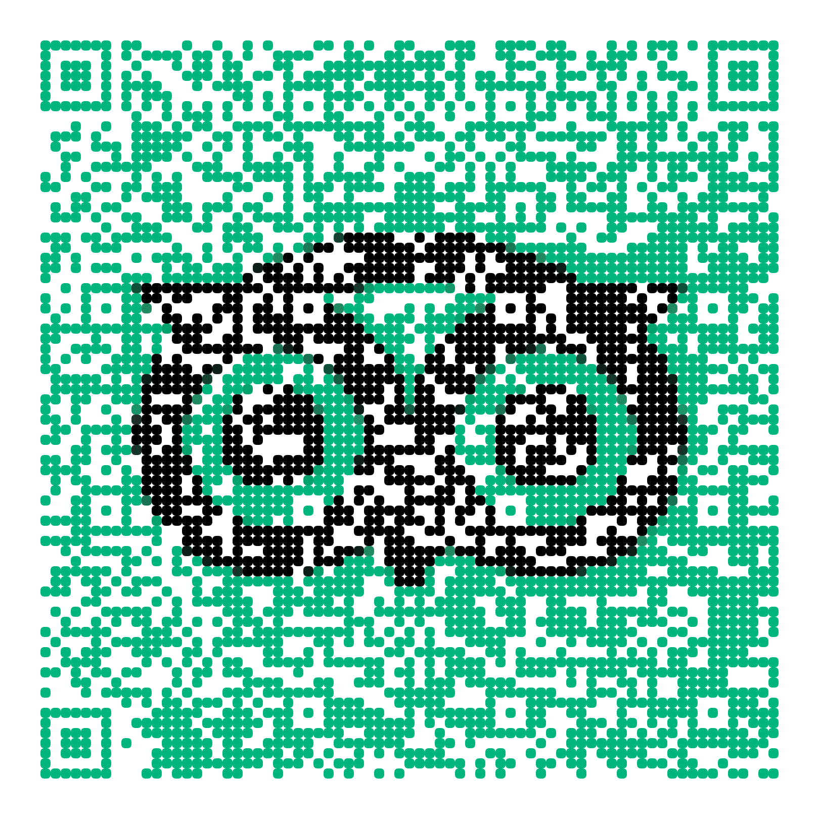 QR code with the tripadvisor.com logo built into the pattern, made with MosaicQR