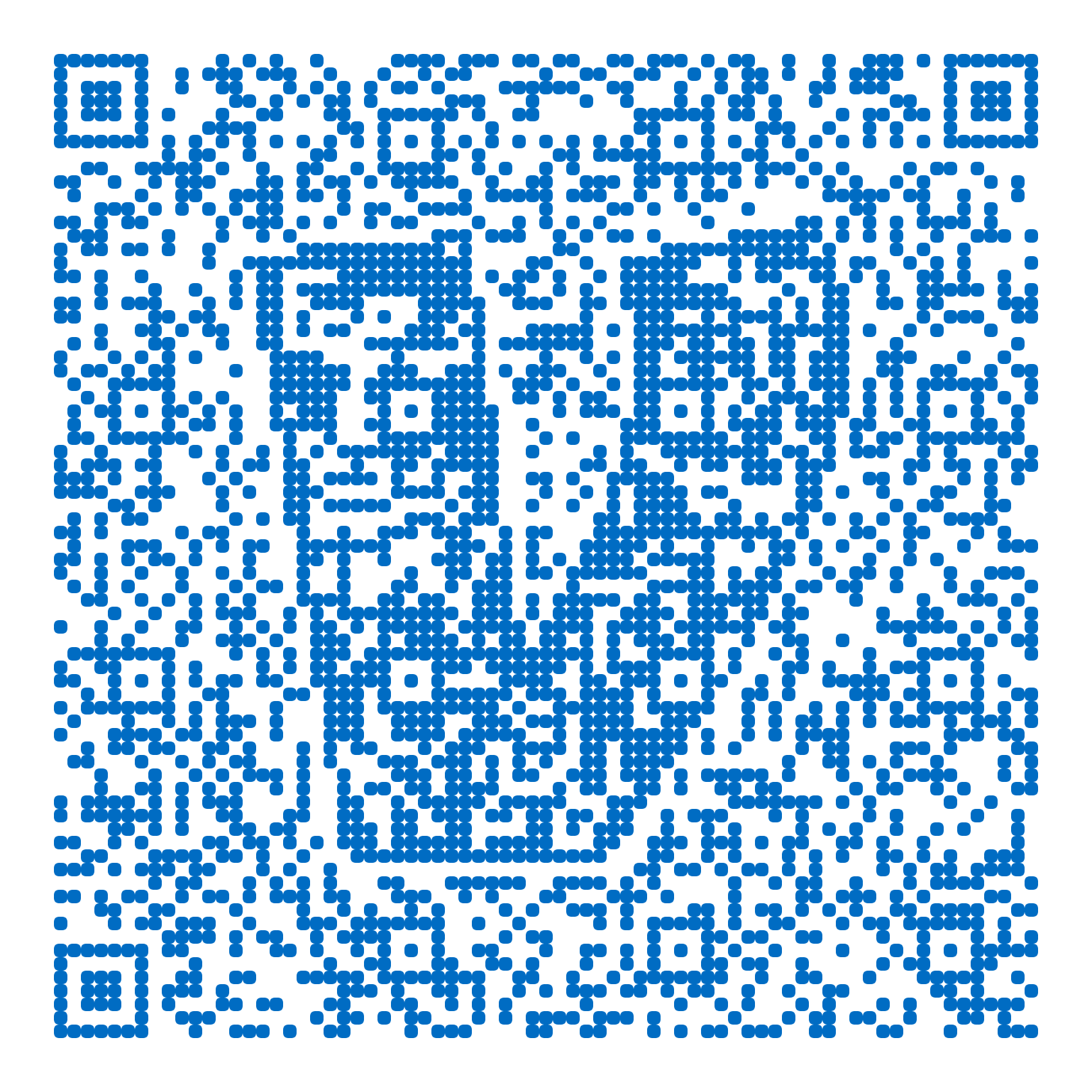 QR code with the venmo.com logo built into the pattern, made with MosaicQR