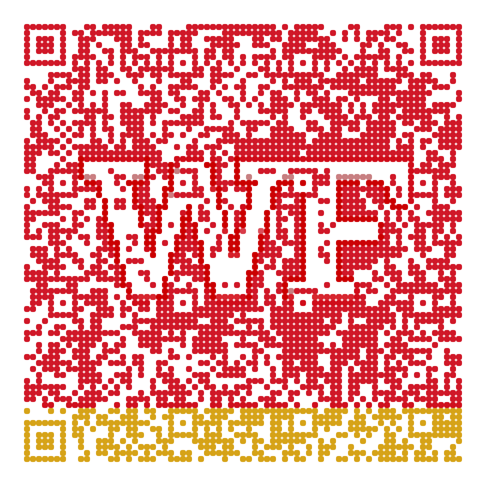 QR code with the wellsfargo.com logo built into the pattern, made with MosaicQR