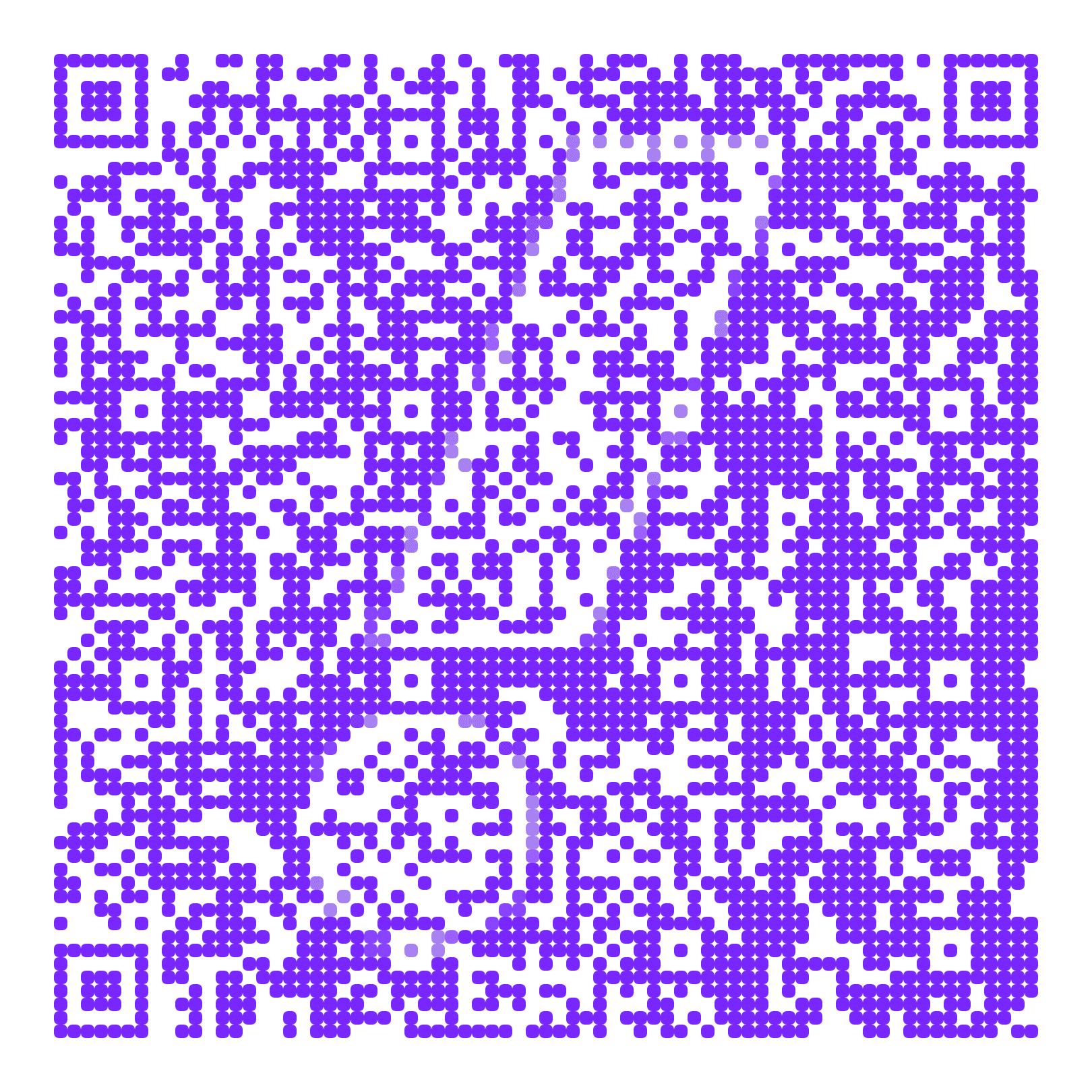 QR code with the yahoo.com logo built into the pattern, made with MosaicQR