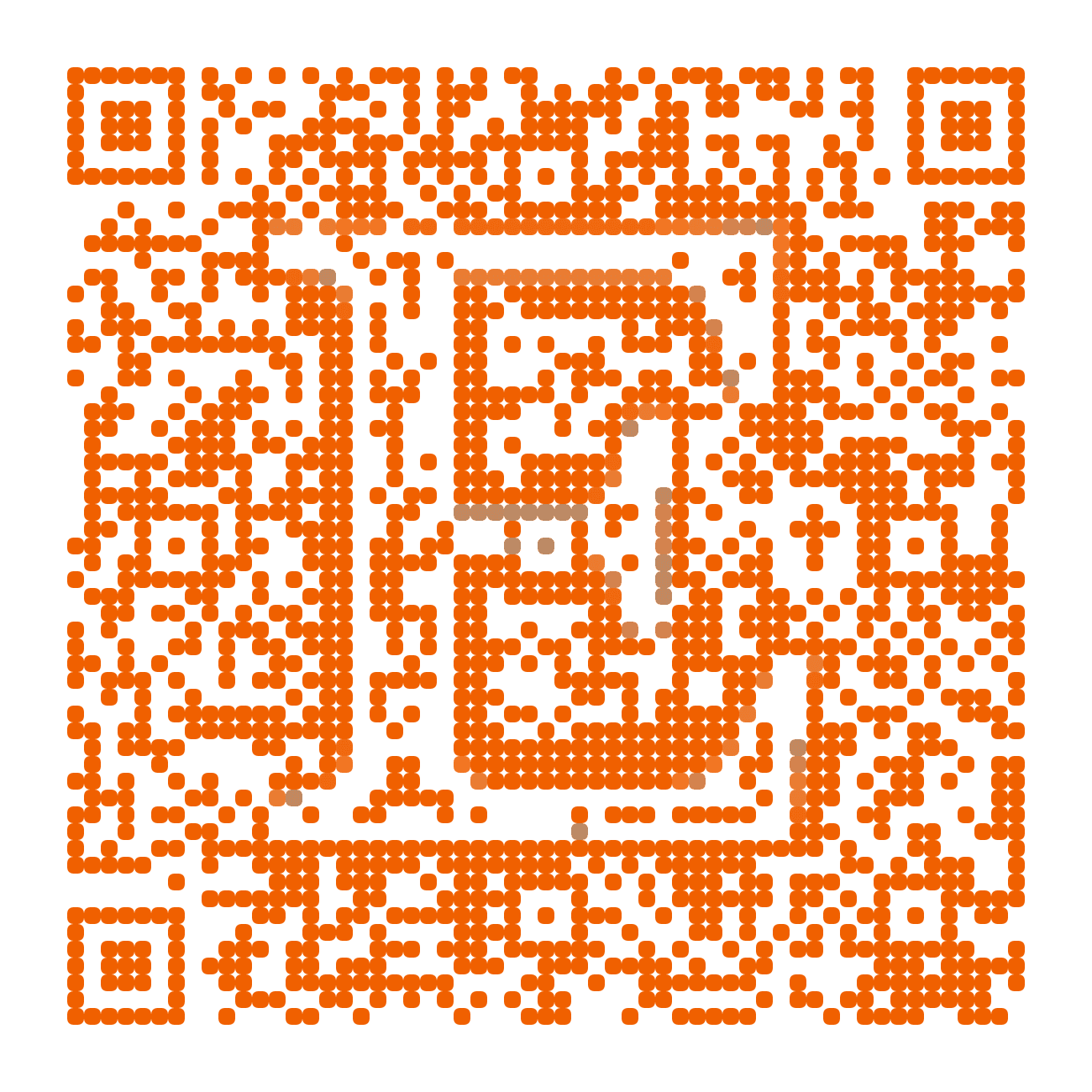 MosaicQR example linking directly to the CaitlynMinimalist shop on Etsy