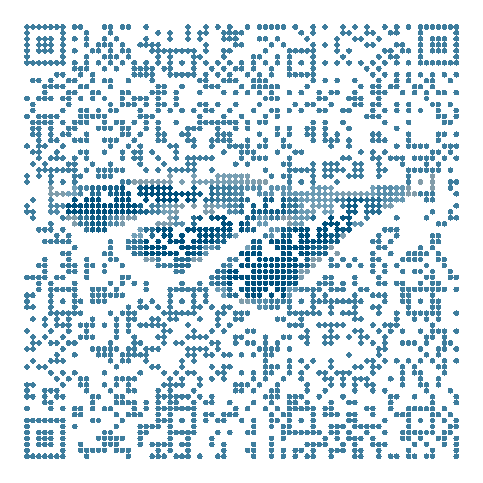 MosaicQR code for amtrak.com