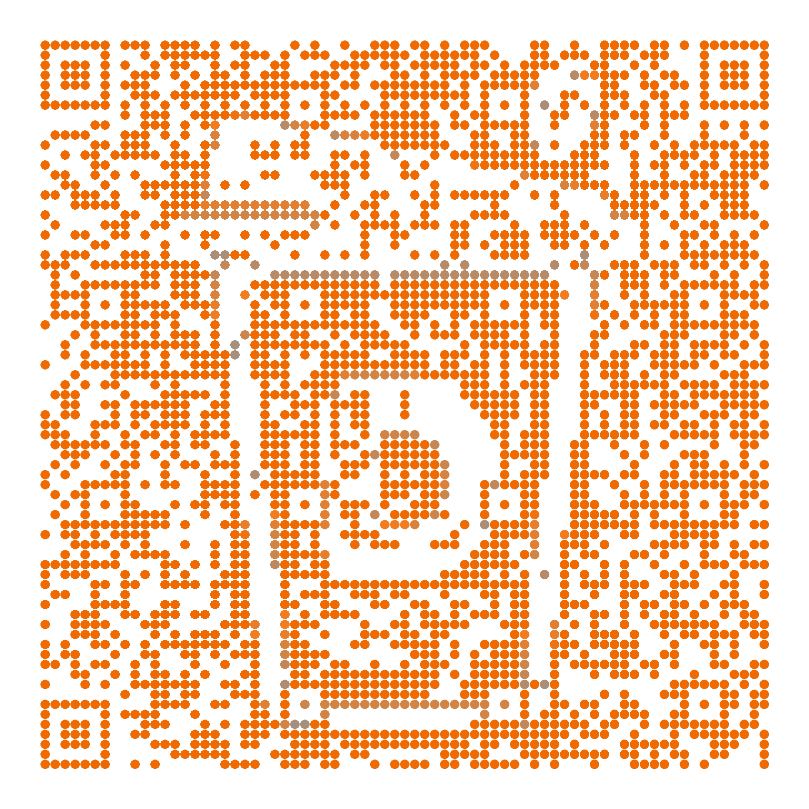 MosaicQR code for dunkindonuts.com
