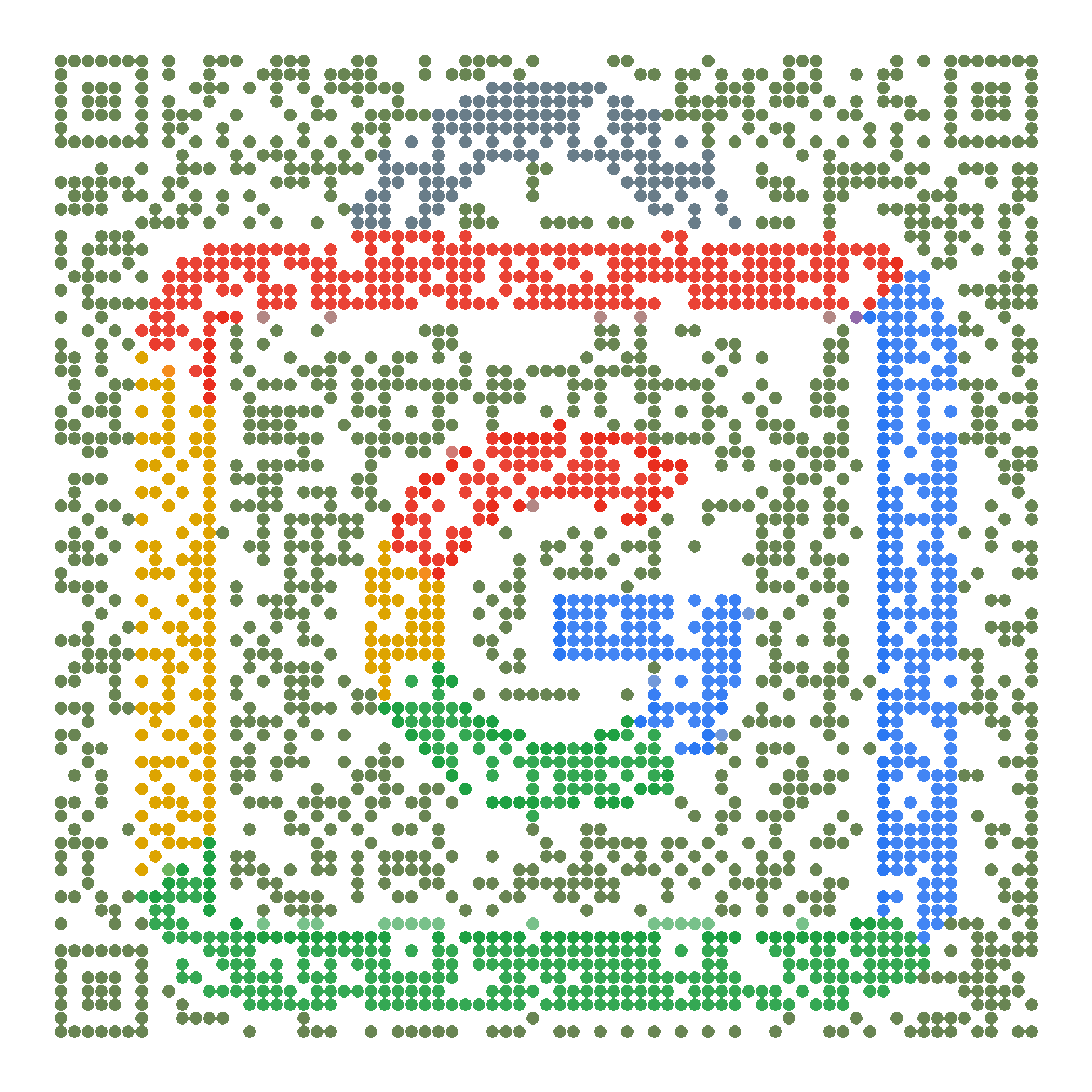 MosaicQR code for fitbit.com