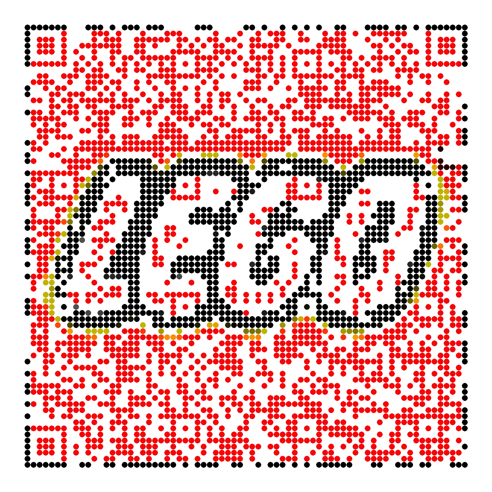 MosaicQR code for lego.com