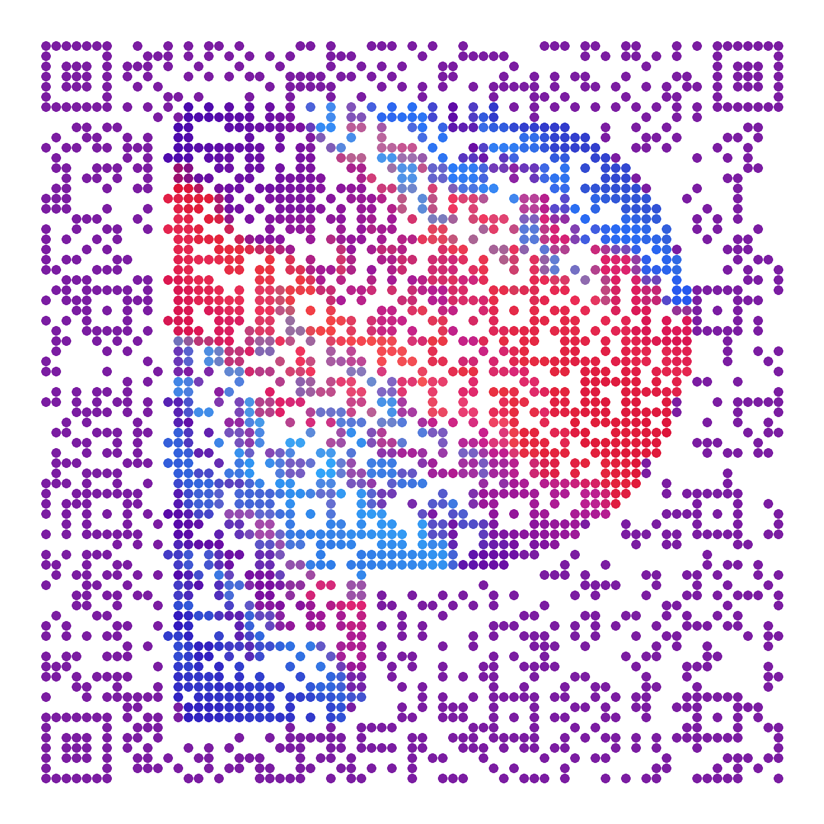 MosaicQR code for pandora.com