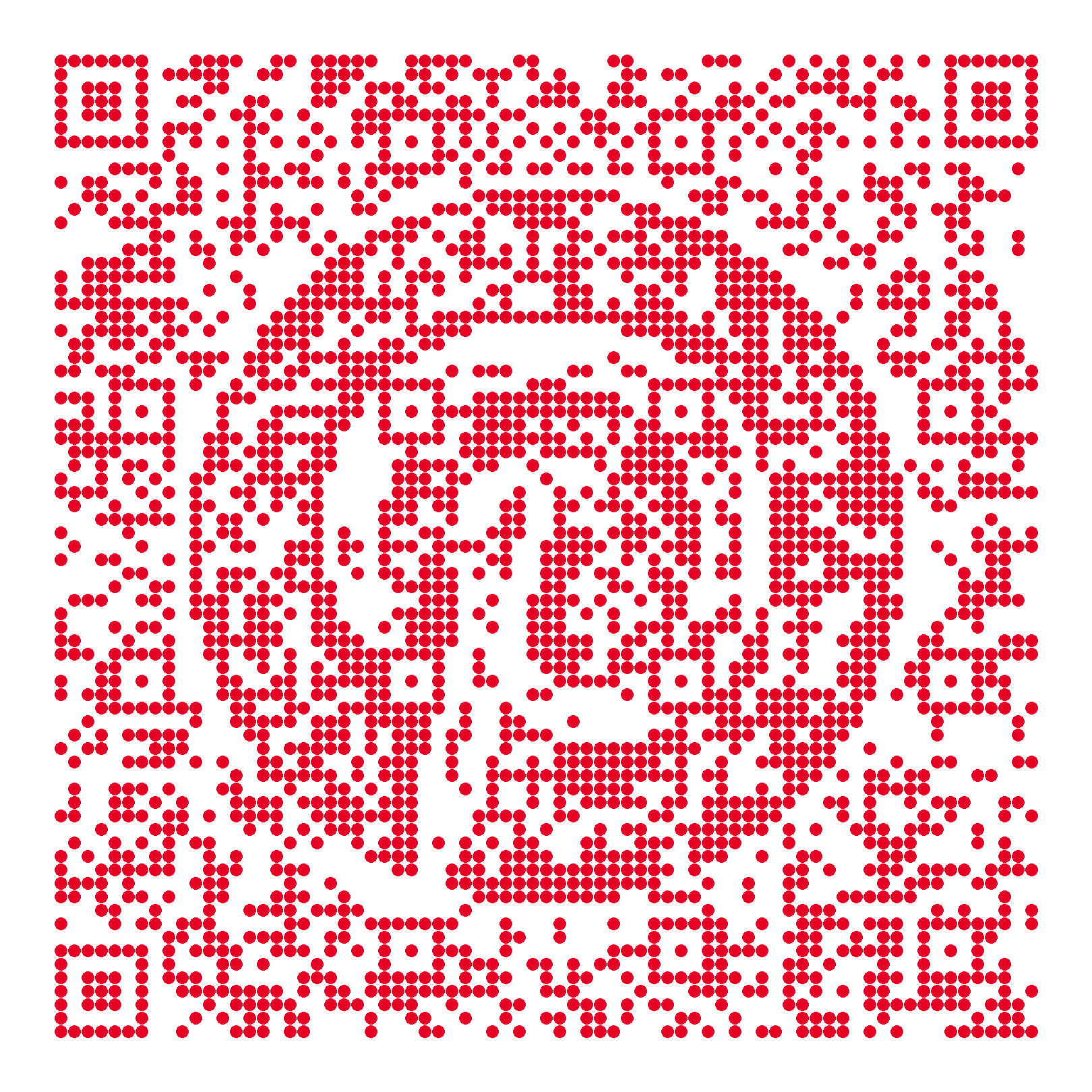 MosaicQR code for pinterest.com