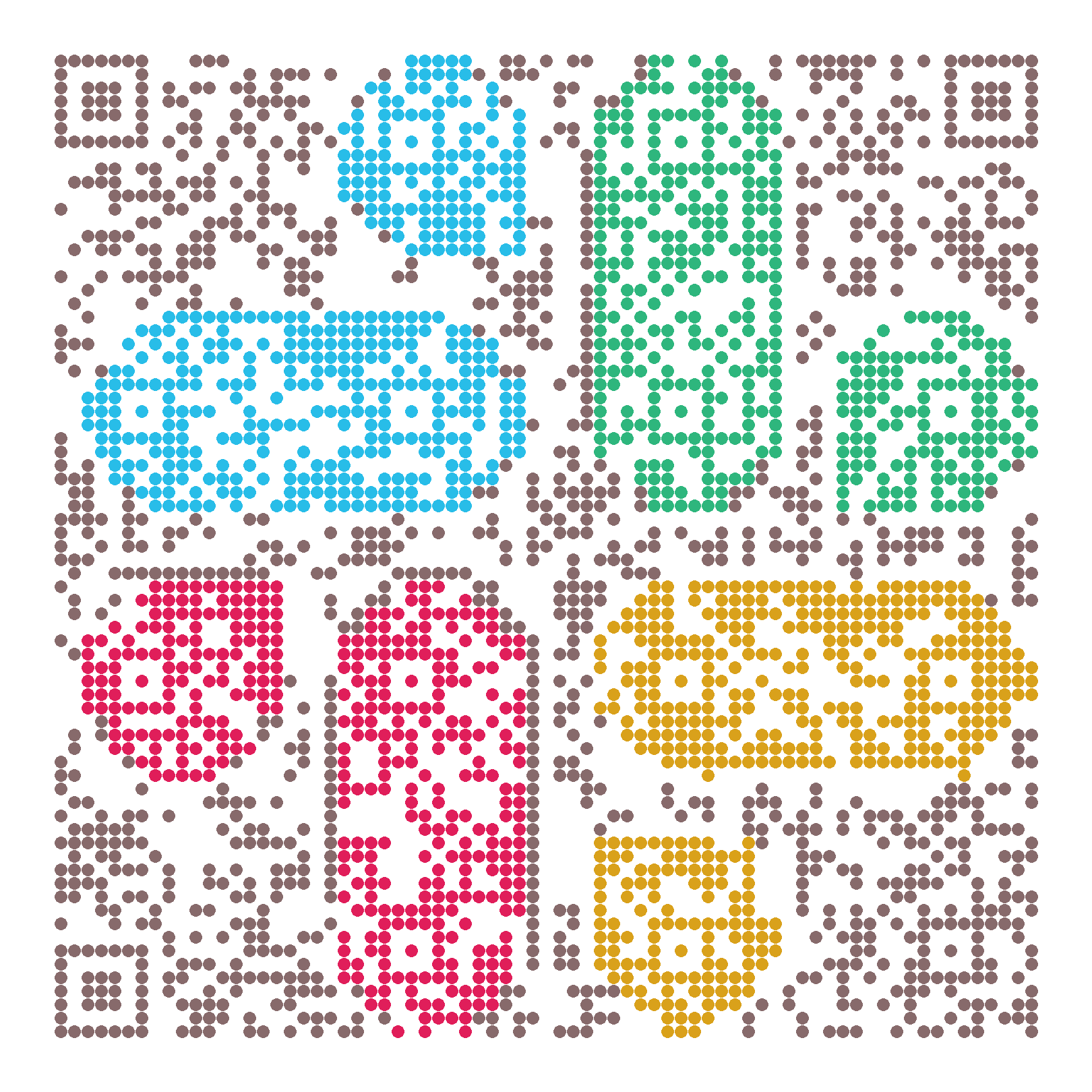 MosaicQR code for slack.com